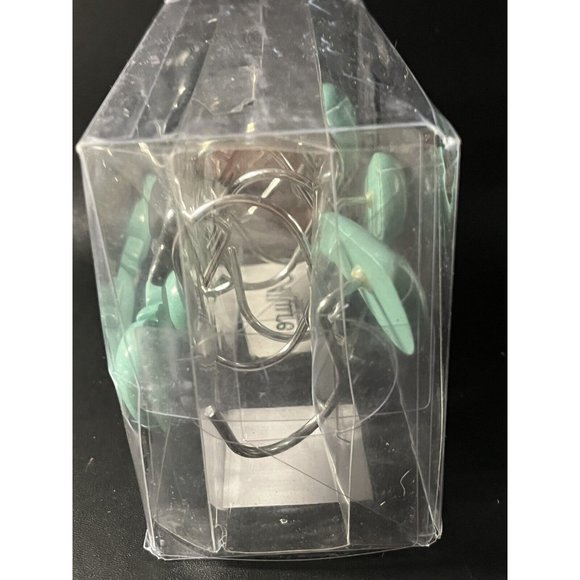 Whale Watch Shower Curtain Hooks Turquoise & Dark Gray Or Black Set of 12 NIB - Picture 6 of 8